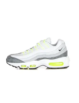 Scarpa Bassa Uomo Air Max 95 White/black/cool Grey/wolf Grey - Nike - FashionsVida