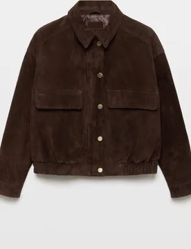 Cazadora de mujer de piel ante - Easy Wear - FashionsVida
