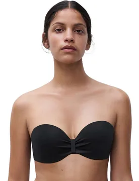 Top de bikini bandeau con aros y relleno de la línea icon con tejido italiano de alta gama - Chantelle - FashionsVida
