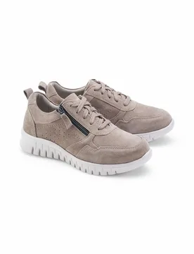 Komfort-Schnürer-Federleicht - Taupe - female - Size: 39 - Avena - FashionsVida