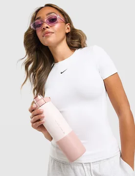Womens Maglia Training One Maniche Corte - Bianco, bianco bianco Donna taglia M - Nike - FashionsVida