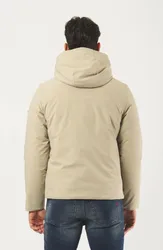 Metro Giubbotto Uomo Blu con Cappuccio