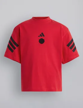 Manchester United x Kids Future Icons T-Shirt Red 15-16Y - Adidas - FashionsVida