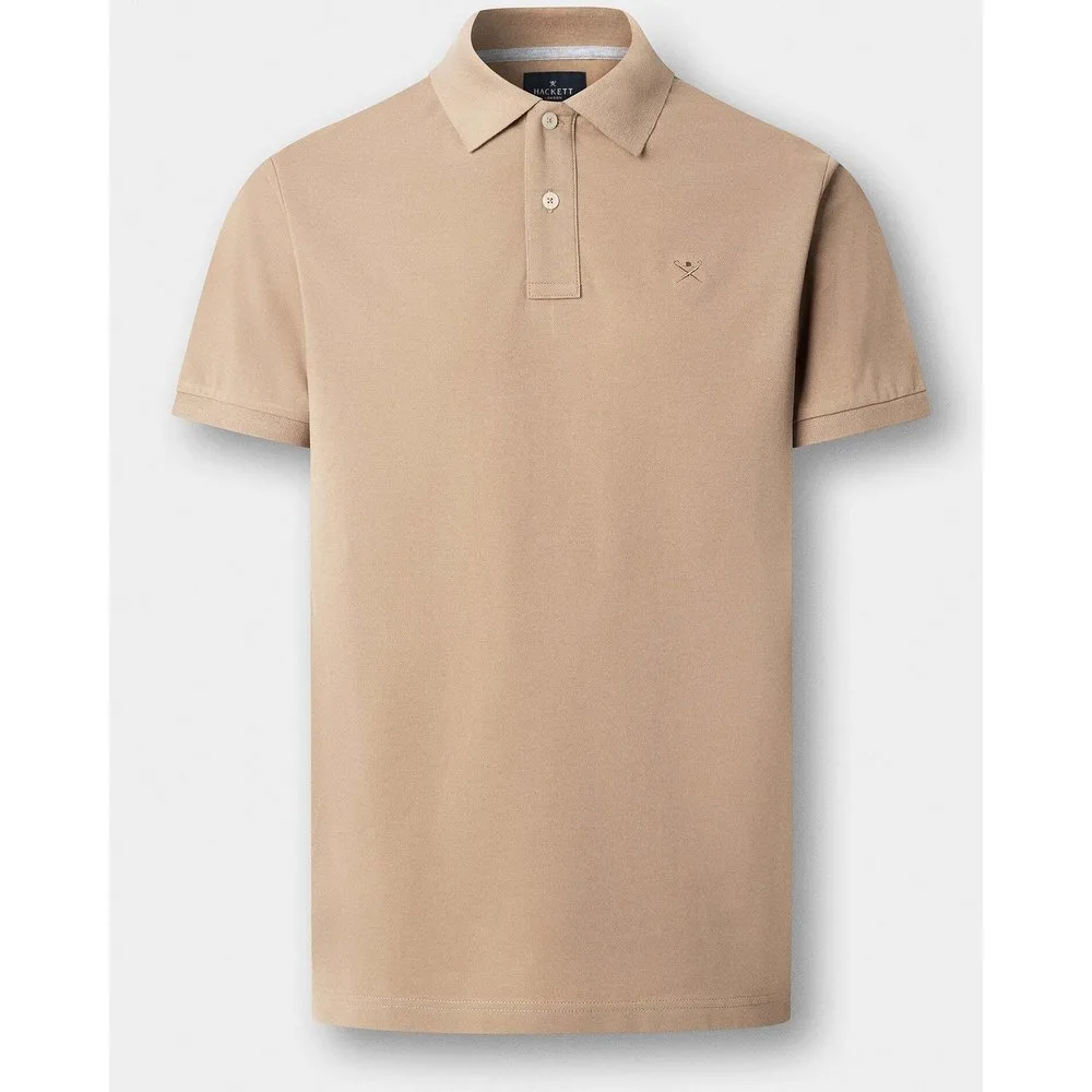 Polo de hombre piqué manga corta fit slim - Hackett - FashionsVida