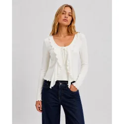 Jack & Jones - Camiseta de mujer manga larga