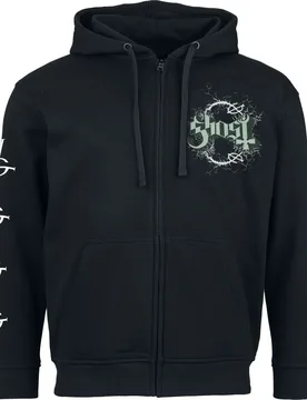 Kapuzenjacke - Electryfing - M bis XXL - für Männer - Größe M - schwarz - EMP exklusives Merchandise! - Männer - male - GHOST - FashionsVida