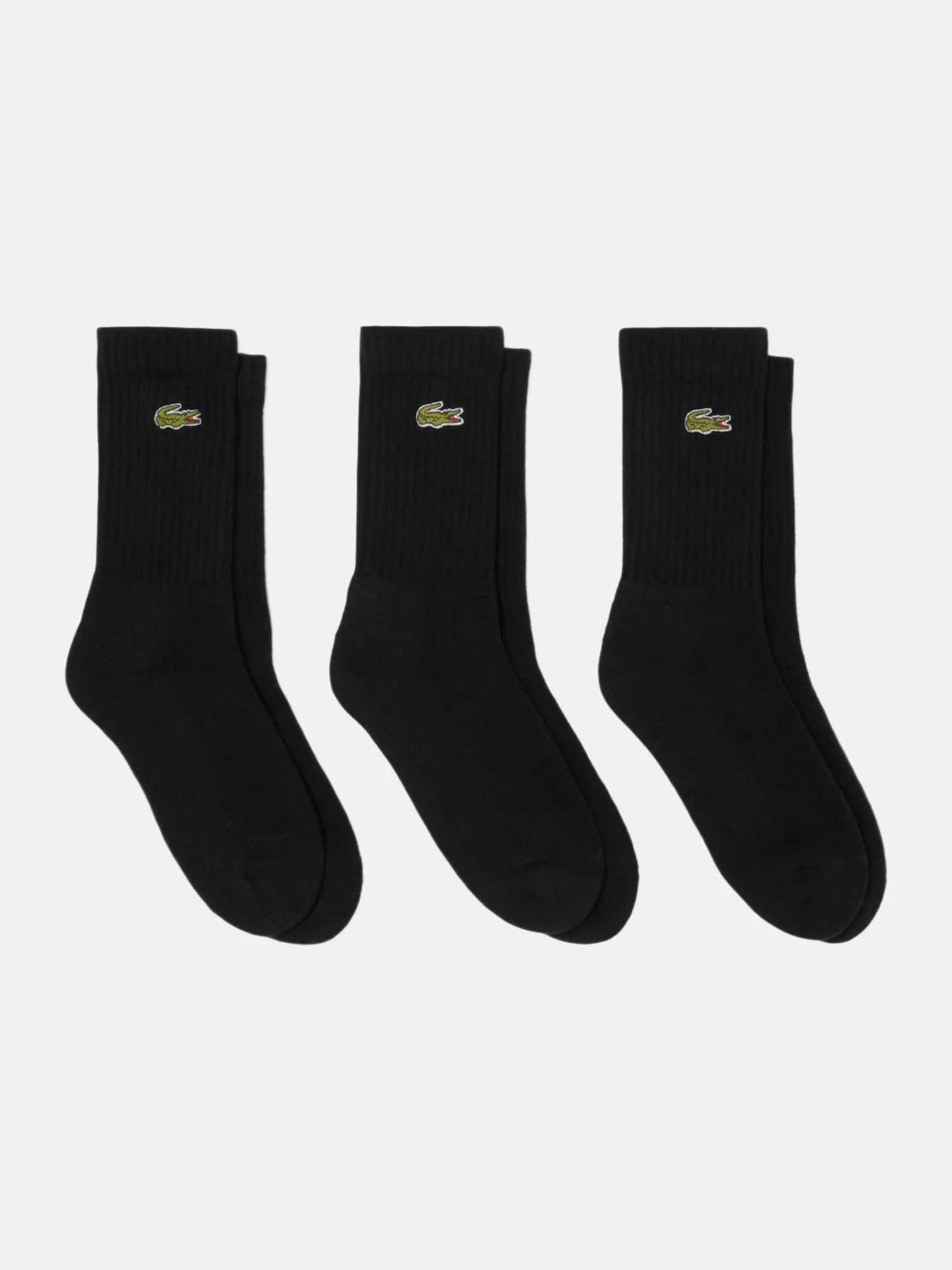 Sportsocken im 3er-Pack Schwarz 39-42 - Lacoste - FashionsVida