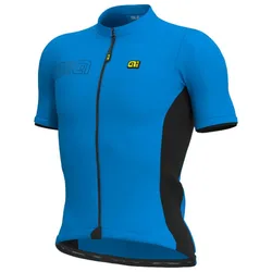 Maglia A Maniche Corte Solid Color Block Light Blue