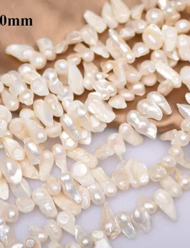 Mm 2A Natural Freshwater White High Quality Pearl Bead Irregular Women Gift Jewelry Make DIY Necklace Bracelet Accessories - Aliexpress - FashionsVida