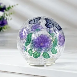LED-Kugel "Schmetterlinge", Ø 12 cm