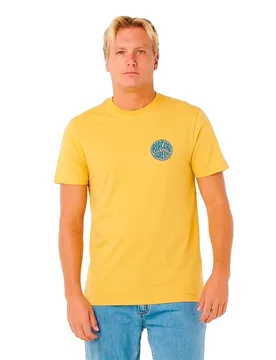 T-shirt à Manches Courtes Streamline Pass Ochre XL - Rip curl - FashionsVida