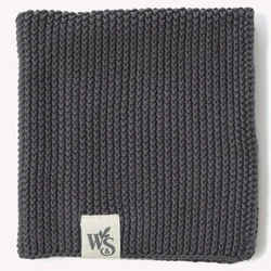 Organic Cotton Dish Cloth - Slate Grey