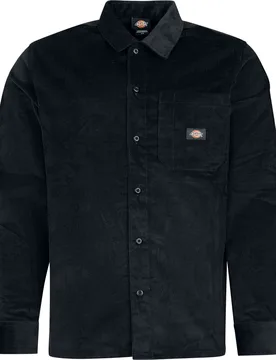 Langarmhemd - Corduroy Shirt - S - für Männer - Größe S - schwarz - Männer - male - Dickies - FashionsVida