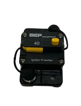 Hd Switchable Reset Surface Mount Circuit Breaker 40a Black / Yellow One Size unisex - Bep Marine - FashionsVida