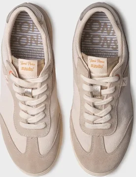 Zapatillas de mujer de algodón con cordones - Toni Pons - FashionsVida