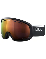 Skibrille Fovea Mid Uranium Black/Partly Sunny Orange schwarz
