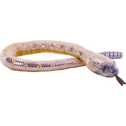 Peluche 137 cm Fantasía Serpiente de cascabel brillos