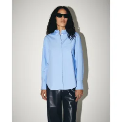 Sfera - Camisa azul popelín