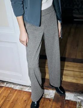 Street One Wide Leg Hose female Grau - Street One Studio - FashionsVida