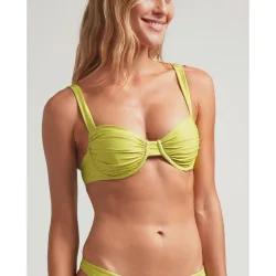 Top de bikini Balconette Lima con aro y foams extraíbles