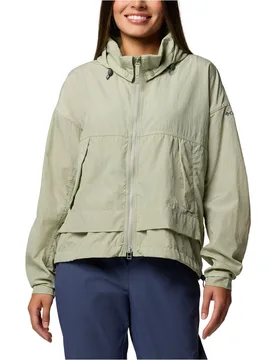 Paracutie ii windbreaker chaqueta softshell mujer Verde (XS) - Columbia - FashionsVida