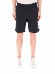 Adidas Bermuda in felpa NERO L