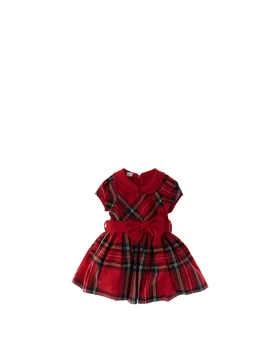 IDO Abito maniche corte ROSSO 7A - iDO - FashionsVida