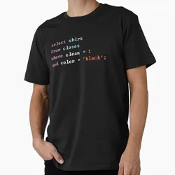 DBA and DB admins Short Sleeve Graphic T‑Shirt for Programmer Software Engineers Geek IT Developer Fan Gift Tees S-6XL