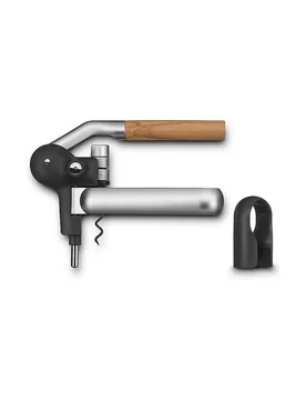 Hebelkorkenzieher mit Folienschneider BARIC Silber/Schwarz silber - WMF - FashionsVida