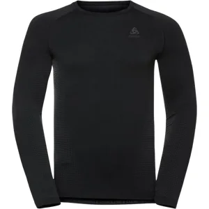 Performance Warm Eco Laufshirt Herren Grau Gr. L - Odlo - FashionsVida