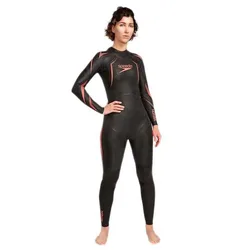 Xenon Woman Long Sleeve Trisuit Black / Purple L Women