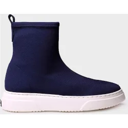 Botines de mujer de tejido en tonos lisos