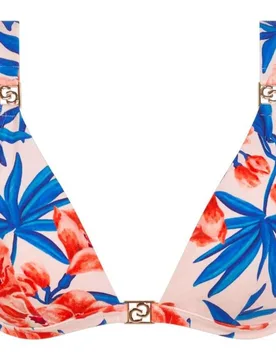 Top de bikini sin aros triángulo con almohadillas de tejido spacer de la línea sauvage con tejido italiano de alta gama - Chantelle - FashionsVida