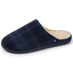 Chaussons mules Tartan bleus tartan bleu 43