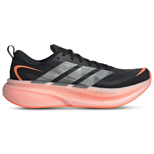 Supernova Glide Men's Sneakers - Black - Size 9.5 - Mesh/Synthetic - Black - Size: 9.5 - Adidas - FashionsVida