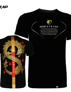 VSZAP MMA Short Sleeved T-shirt Muay Thai Fitness Fighting Sports Training Running Taekwondo Training Top Men's Style - Aliexpress - FashionsVida