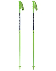 Bâtons de ski course - Nationalteam Alu 18 Mm en Aluminium - Taille 115 cm - Vert