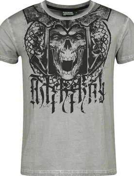 Gaming T-Shirt - Acererak - S - für Männer - Größe S - grau - EMP exklusives Merchandise! - Männer - male - Dungeons and Dragons - FashionsVida