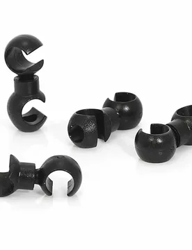 Fermacavo .3-5 Mm 50 Unità Black - Elvedes - FashionsVida
