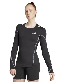 Btn Running Long Sleeve T-shirt Black XS Women - Adidas - FashionsVida