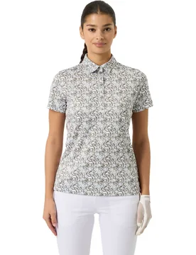 Polo Dull Printed, weiß/salbei xl - Daily Sports - FashionsVida