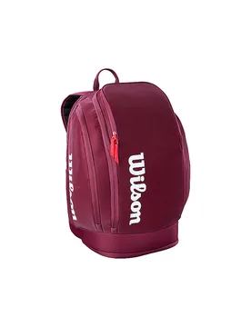 Mochila de tenis Defyer V1 rojo oscuro - Wilson - FashionsVida