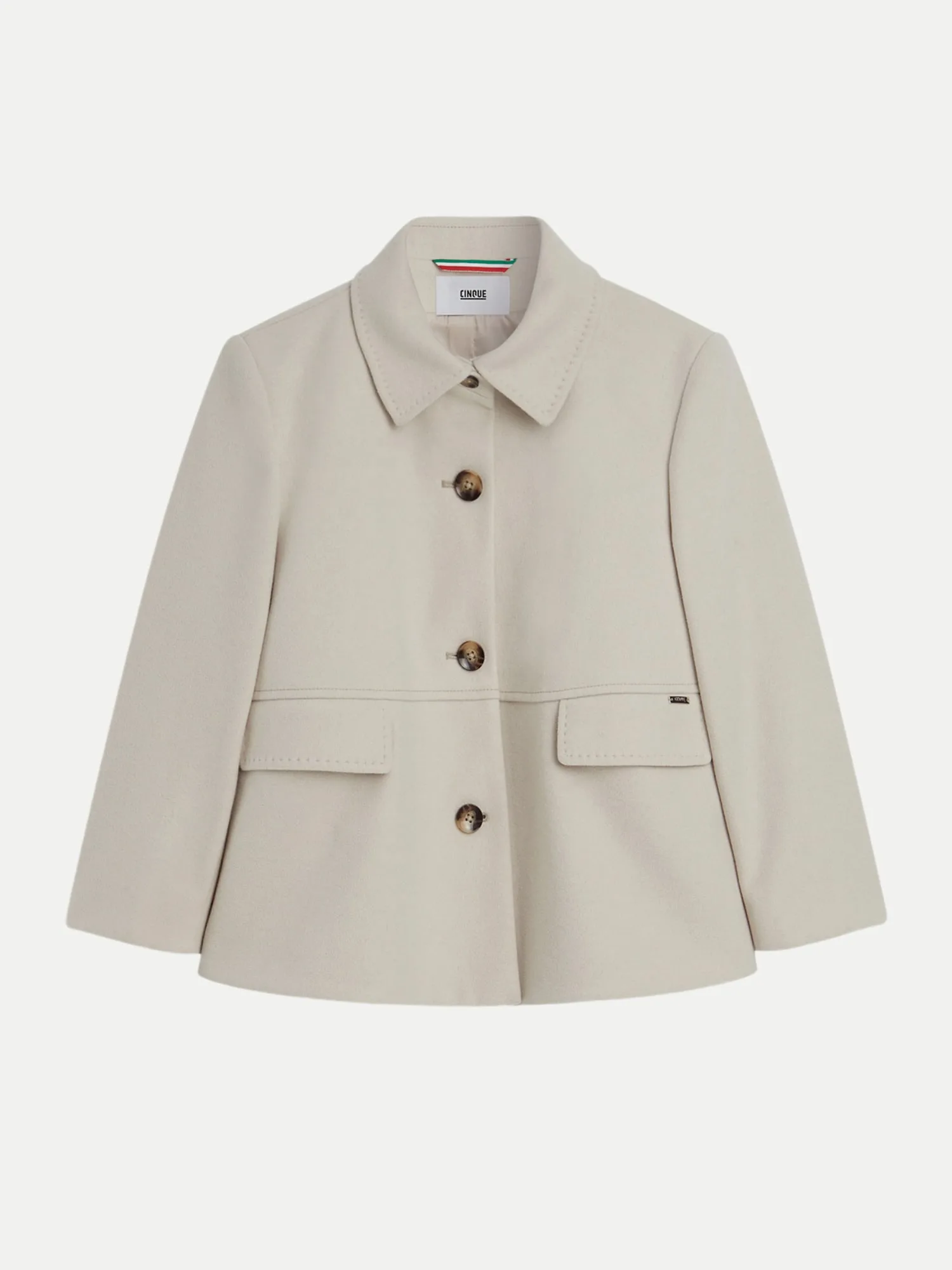 Blazerjacke CILOTTE 02-weiSS 34 - Cinque - FashionsVida