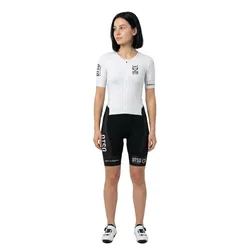Black & White Short Sleeve Trisuit Refurbished Black / White S Women