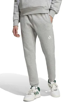 All Szn Fleece Cotton Rich Tapered Joggers Grey Marl male - Adidas - FashionsVida