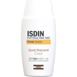 Protector solar facial con color SPF 50+