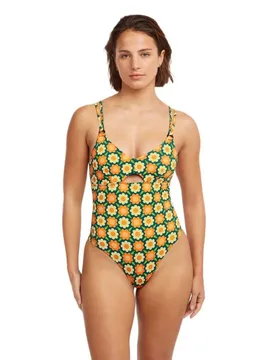 Maillot De Bain O´riginals Green Retro Flower 34 - O´neill - FashionsVida