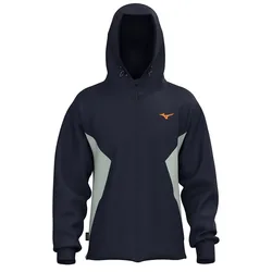 Felpa Con Zip Athletics Baritone Blue / Mercury XL