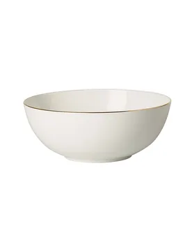 Ciotola rotonda Anmut Gold 23 cm bianco - Villeroy & Boch - FashionsVida