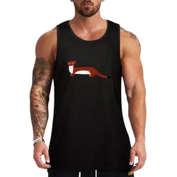 Weasel Tank Top Workout Tank Top Breathable Athletic Fitness Sleeveless